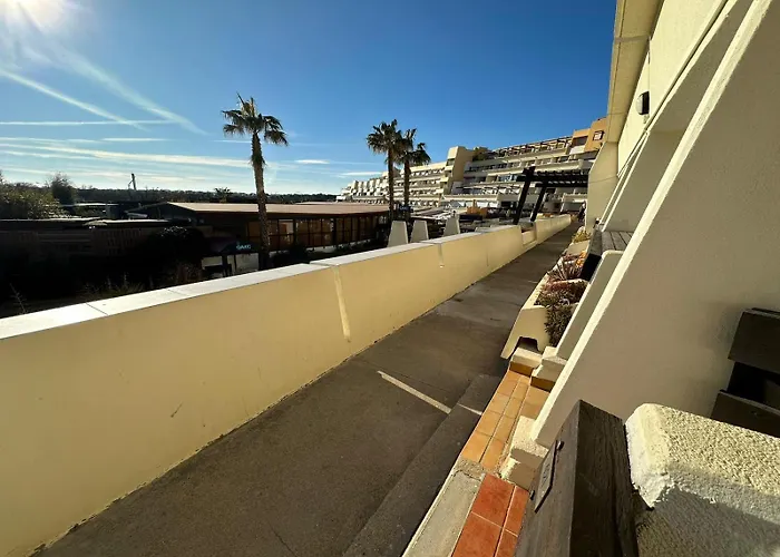 アパート Le Noir & Blanc Port Nature 4 Village Naturiste Cap D'agde *